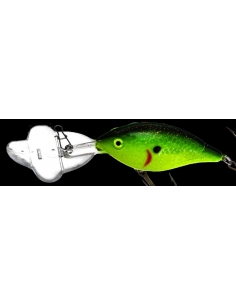 Hot Lips Trolling color Crystal Chartreuse Shad
