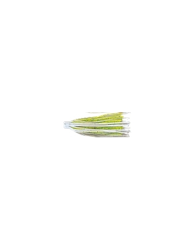 Terminator QuickSkirt color Chartreuse/Silver Shad
