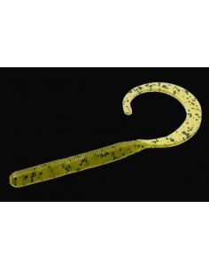 Curly Tail Worm color Watermelon Red