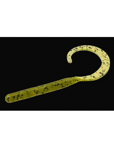 Curly Tail Worm color Watermelon Red