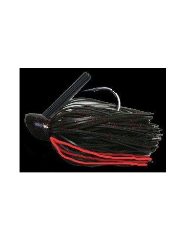 Rattle Bass Jig. 1/2oz (14g) color Black/Red/Orange