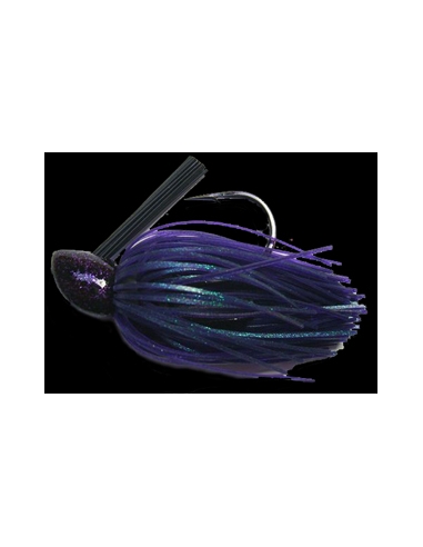 Rattle Bass Jig. 1/2oz (14g) color Junebug
