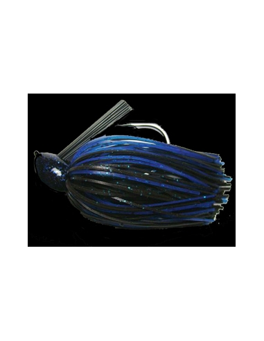 Rattle Bass Jig 3/8oz (10g) color Black Blue