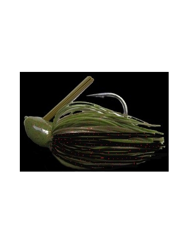 Rattle Bass Jig 3/8oz (10g) color Watermelon Black Red