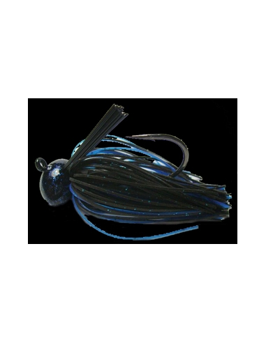 Football Jig 3/8oz. (10g) color Black Blue Junebug