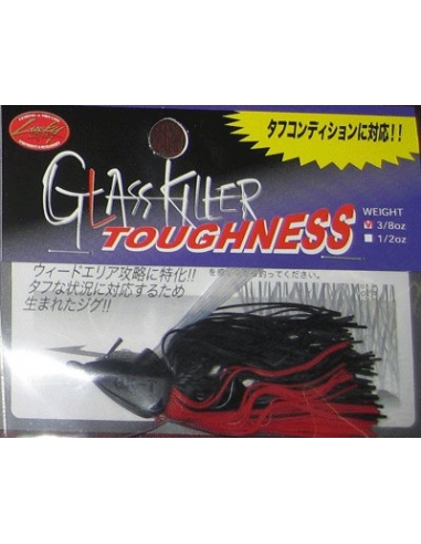 Glass Killer Toughness 1/2oz. (14g) color  Black Red