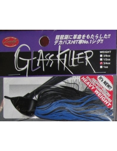Glass Killer 3/4oz. (21g) color  Black Blue
