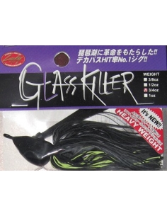 Glass Killer 3/4oz. (21g) color  Black Chartreuse