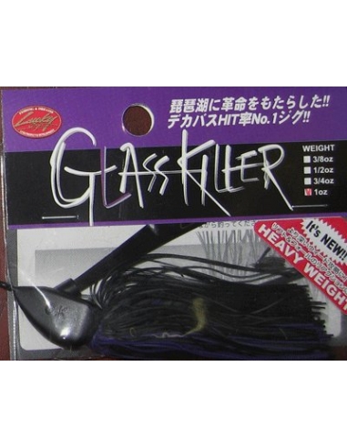 Glass Killer 1oz. (28g) color  Black Purple