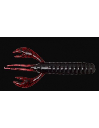 Caleo Craw 4" color Dark Red Blak Flake