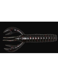 Caleo Craw 4" color Black Red Glitter
