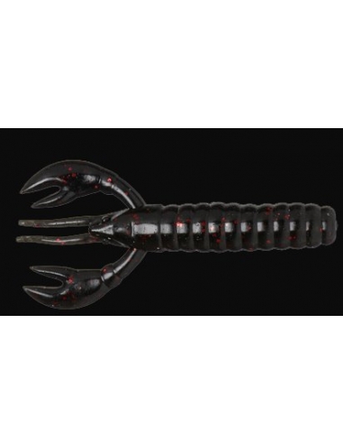 Caleo Craw 4" color Black Red Glitter