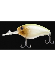 Flat Side Combat Crank color Skeleton Chartreuse
