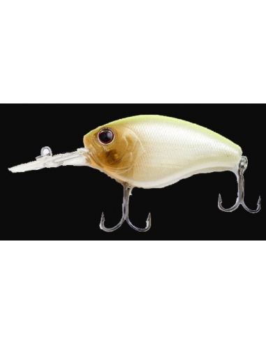 Flat Side Combat Crank color Skeleton Chartreuse