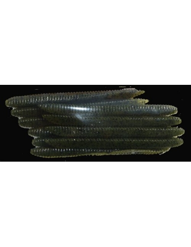 Minnow Shape 4" (100mm) Light color Watermelon Pepper