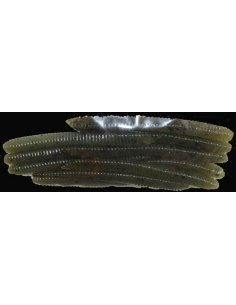 Minnow Shape 4" (100mm) Light color Black Watermelon Natural