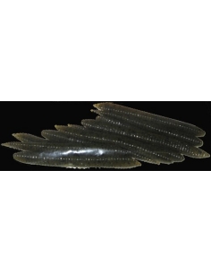 Minnow Shape 4" (100mm) Light color Light Green Pumpkin