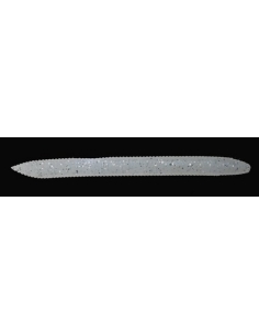 Minnow Shape 5" (125mm) Heavy color Clear Silver Flk