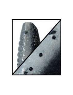 Shad Shape Worm color 935-Black/187 Lam