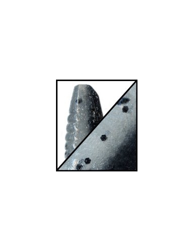 Shad Shape Worm color 935-Black/187 Lam