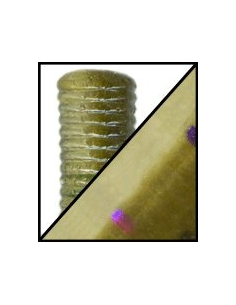 Shad Shape Worm color 938- Light 301/Crystal Clear Lam