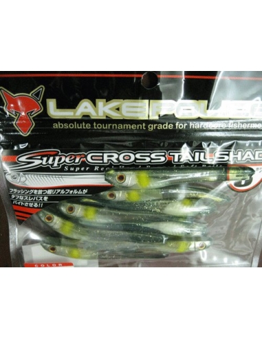 SuperCross Tail Shad 3" color Koayu