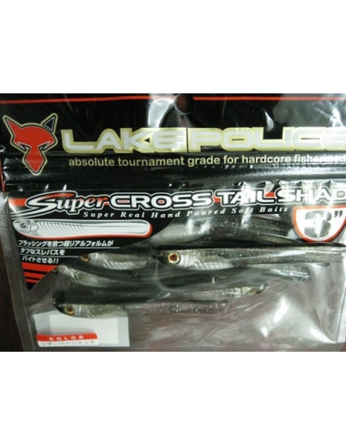 SuperCross Tail Shad 3" color Reservoir Shad