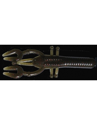 LB Craw color Green Pumpkin Red