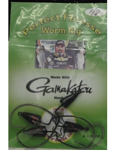 Luck"E" Perfect Finesse Worm Rig 1/16oz (1,8g)