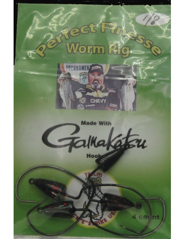 Luck"E" Perfect Finesse Worm Rig 1/16oz (1,8g)