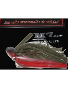 M7 Jig 1/2oz (14g) color Green Craw