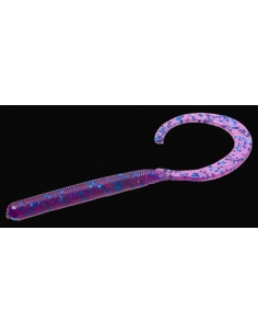 Curly Tail Worm color electric blue