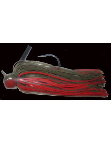 Football Jig 3/8oz. (10g) color Green Craw