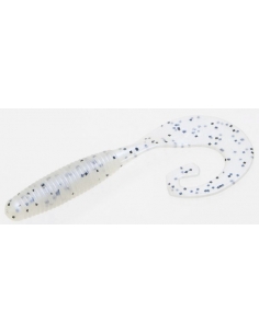 Tab Tail Worm color Glimmer Blue