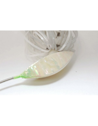 SUPER V-FLAT HAKUCHOGAI 1/2oz (14g) color Pearl Lime II