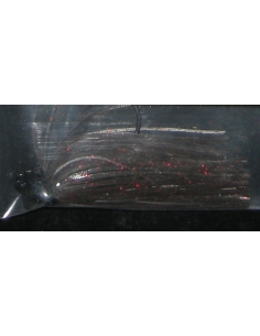 M7 Mini Jig 1/4oz. (7g) color Black Red Glitter