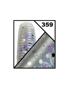 Senko 4" color 359 Smoke Blue Pearl/Silver Purple Black Flake