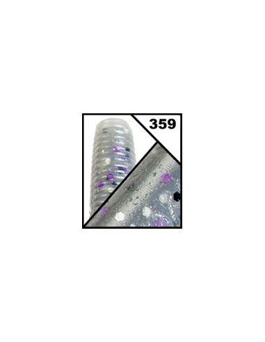 Senko 4" color 359 Smoke Blue Pearl/Silver Purple Black Flake