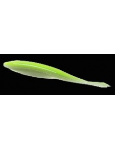 5" D-Shad color Lime Fever