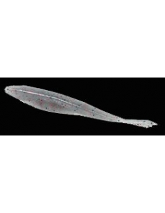 5" D-Shad color Smoke Red