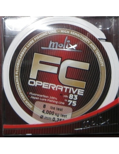 FC Operative Fluorocarbono 75m, 08lb, 0,258mm