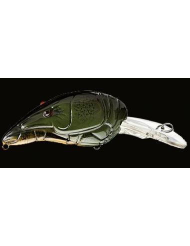 Crawfish 2 1/2" Crankbait color Green Orange
