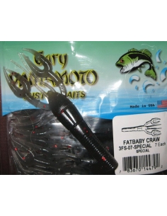 Fat Baby Craw color Special Order 334 Smoke Red