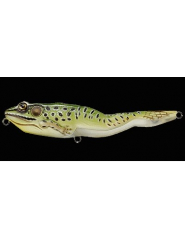 Walking-Frog 125mm color Green Yellow
