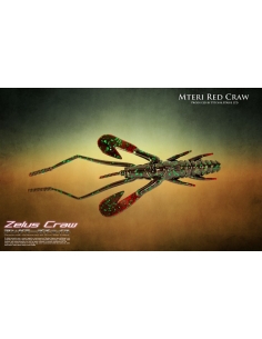 Zelus Craw color Mteri Red Craw