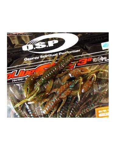 DoLive Craw 4" color TW 106 Watermelon Red/Green Cinnamon Bl