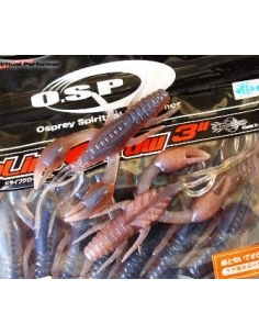 Dolive Craw 3" color TW105 Natural Pro Blue