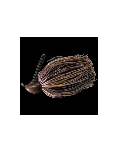 Zero One Rubber Jig 1/2oz (14g) F07 Cinnamon/Brown