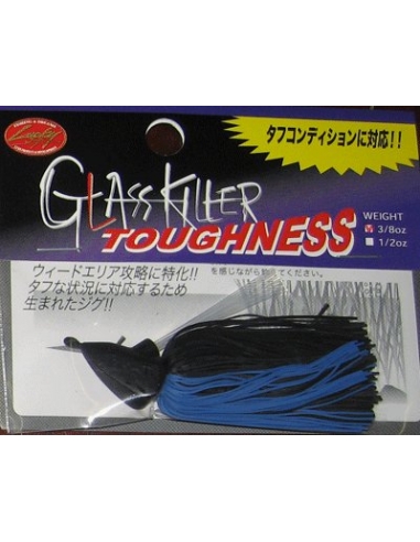 Glass Killer Toughness 1/2oz. (14g) color  Black Blue