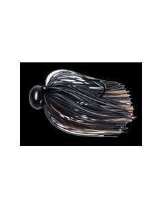Graphite Football Jig 1/4oz (7g) color Black/Brown